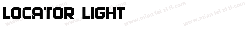 locator light字体转换